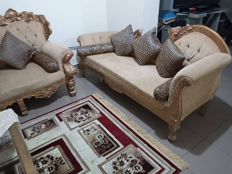 9 seater sofa set | newly made | less used 1