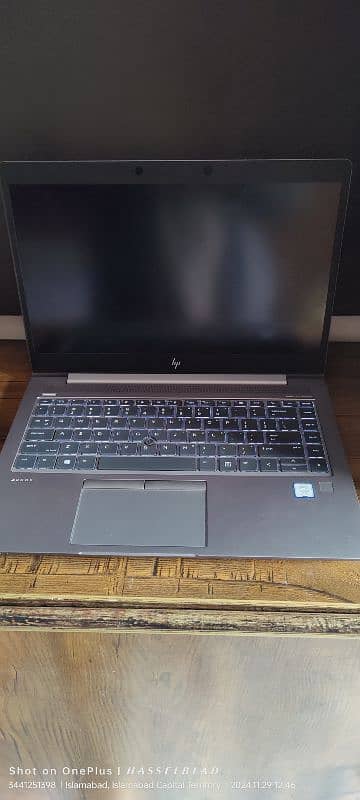 hp z book i7 8gen 10/10 condition 16/256 urjnt sale 2