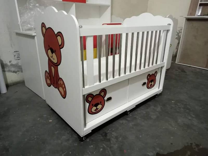 Baby cot | baby bed | wooden cot | kids bed | kids crib coat | 2 BY 4 12