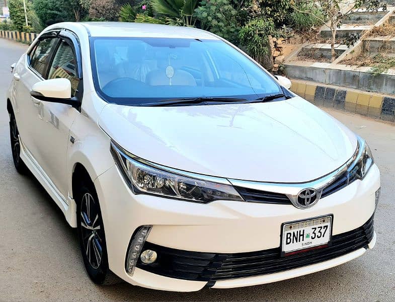 TOYOTA COROLLA ALTIS MODEL 2018 BUMPER TO BUMPER ORIGINAL 0