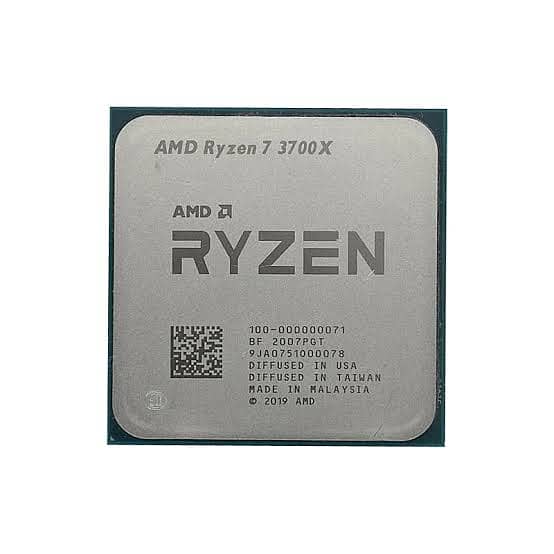 AMD Ryzen 7 3700x Processor 33000rs (No Heatsink Tray Processor 2