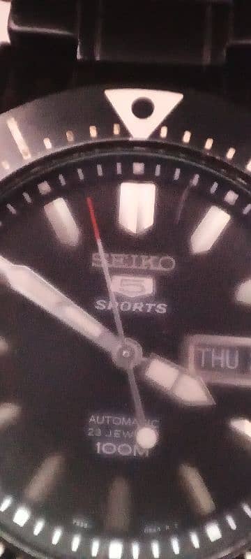 Seiko 5 Sports Automatic SNZG41K1 SNZG41 SNZG41K Men's Watch 7