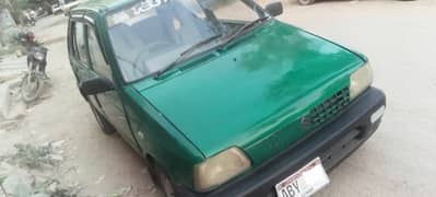 Suzuki Mehran VX 1998 good colour green colour petrol