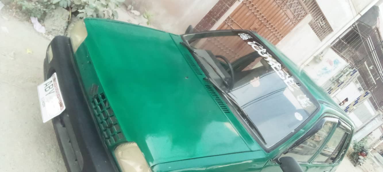 Suzuki Mehran VX 1998 good colour green colour petrol 5