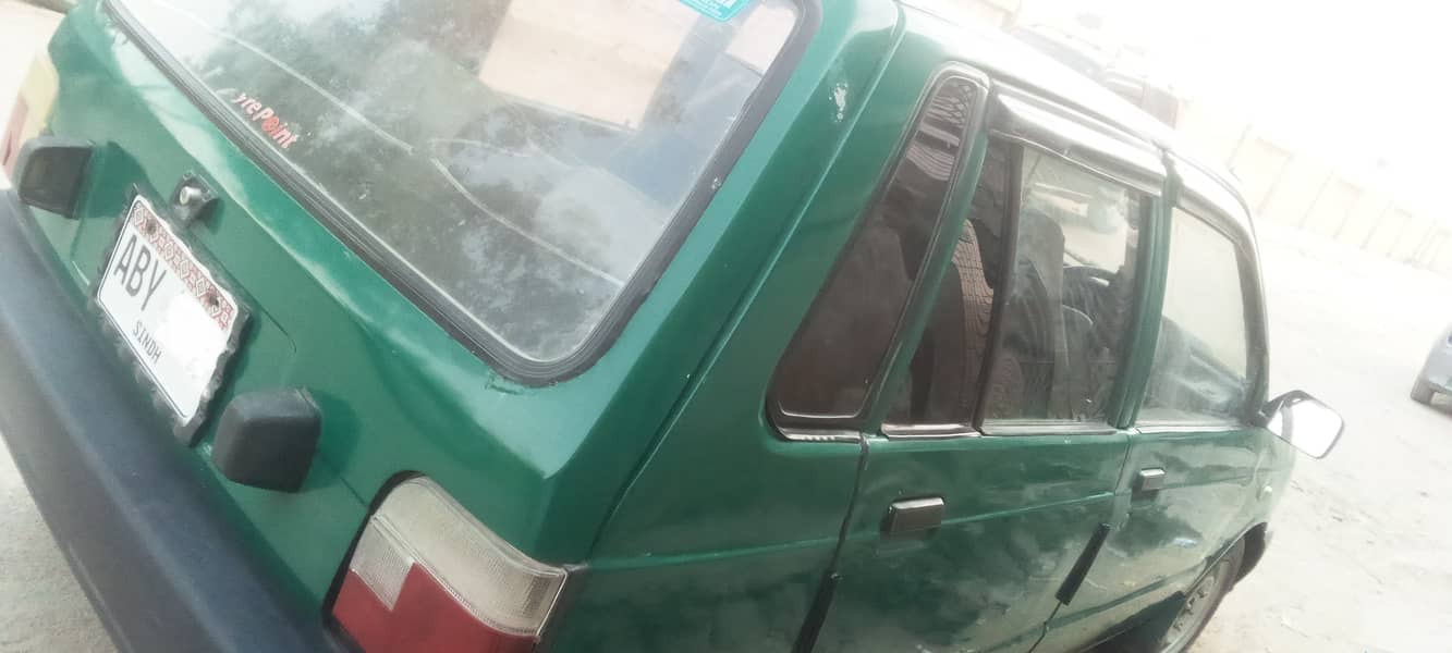 Suzuki Mehran VX 1998 good colour green colour petrol 6