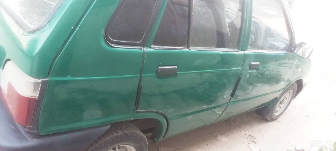 Suzuki Mehran VX 1998 good colour green colour petrol 7