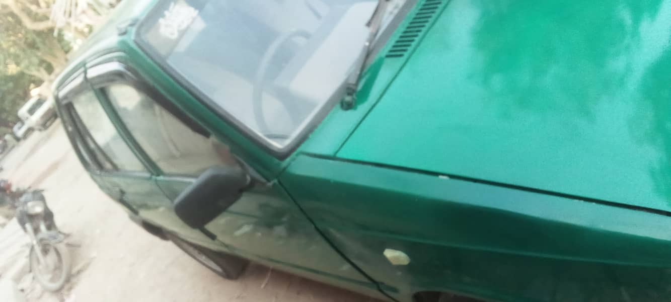 Suzuki Mehran VX 1998 good colour green colour petrol 9