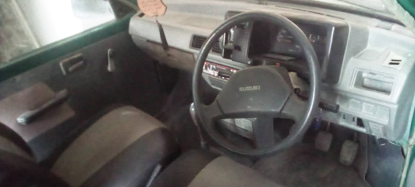 Suzuki Mehran VX 1998 good colour green colour petrol 11