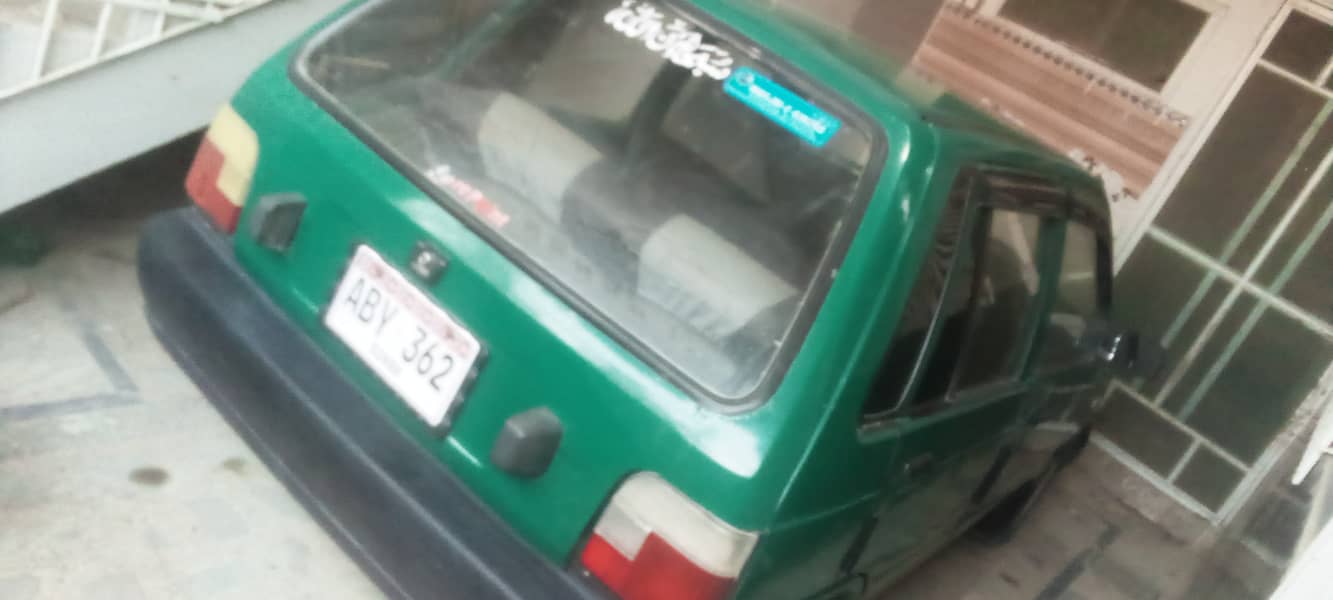 Suzuki Mehran VX 1998 good colour green colour petrol 13