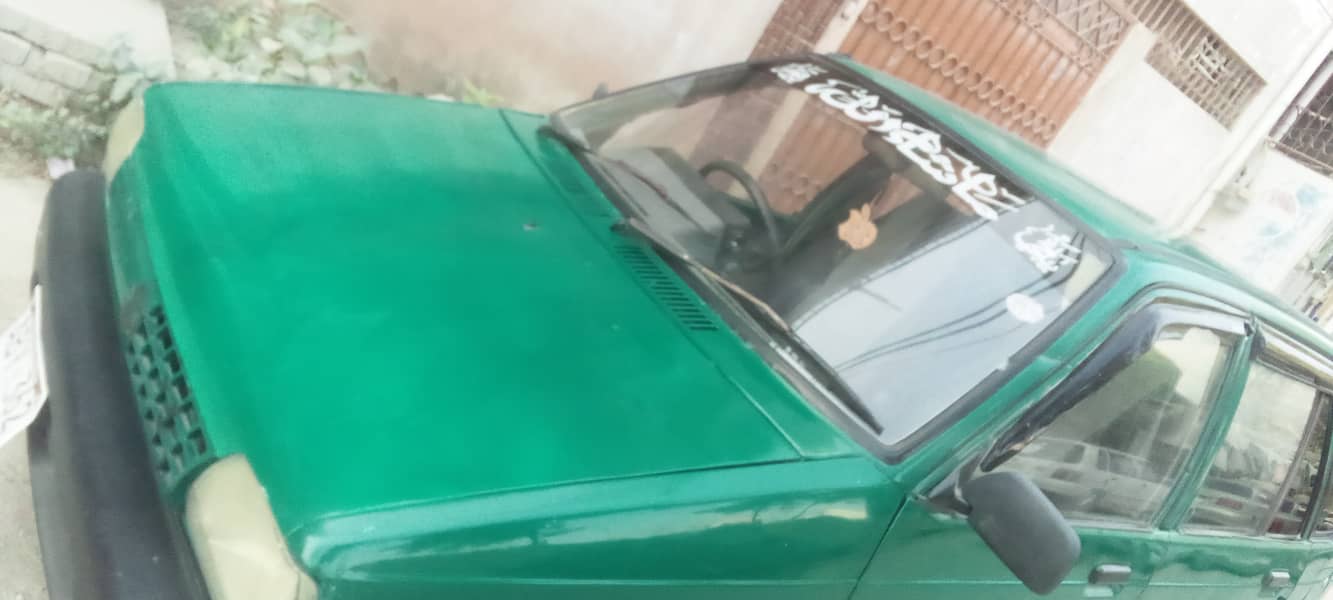 Suzuki Mehran VX 1998 good colour green colour petrol 14