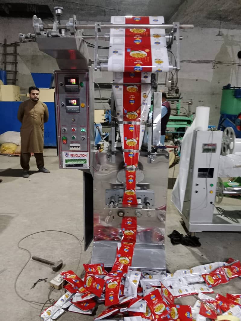 Purpose Pouch Packing Machine for salt , Nimko , Lays, Masla jat,Chips 5