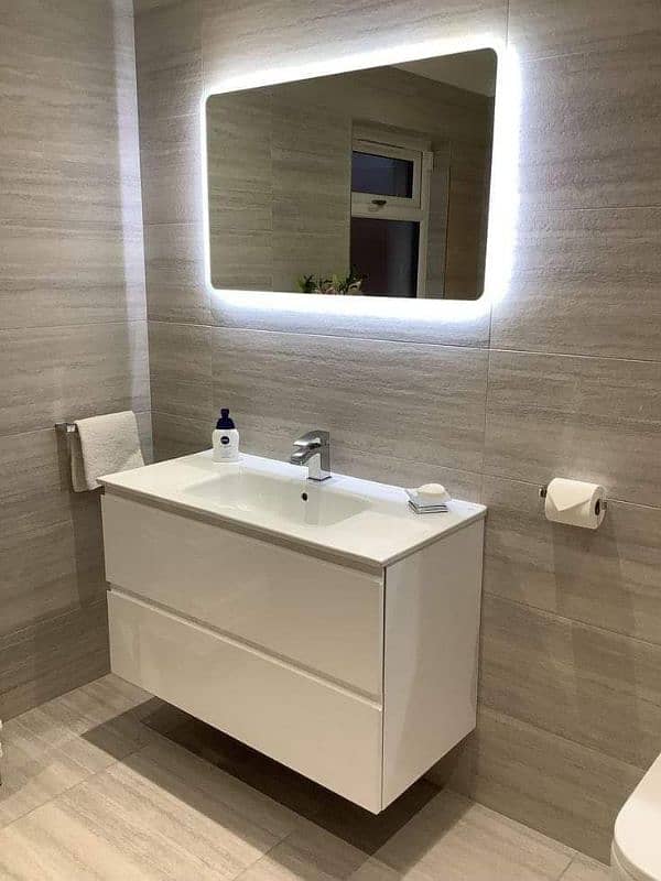 pvc vanity. commod and fitting 10