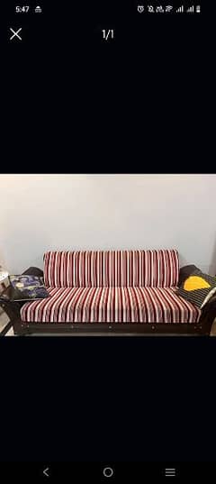 3 seter sofa bed