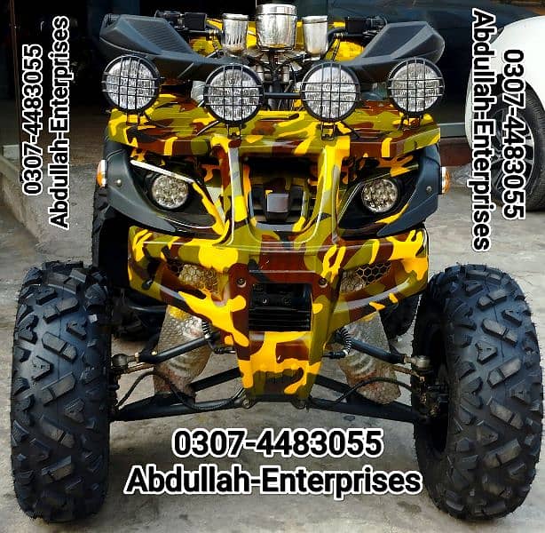 Auto 250cc Self and kick start ATV Quad Bike for sale deliver all Pak 6