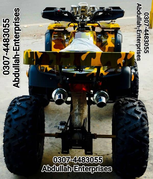 Auto 250cc Self and kick start ATV Quad Bike for sale deliver all Pak 7