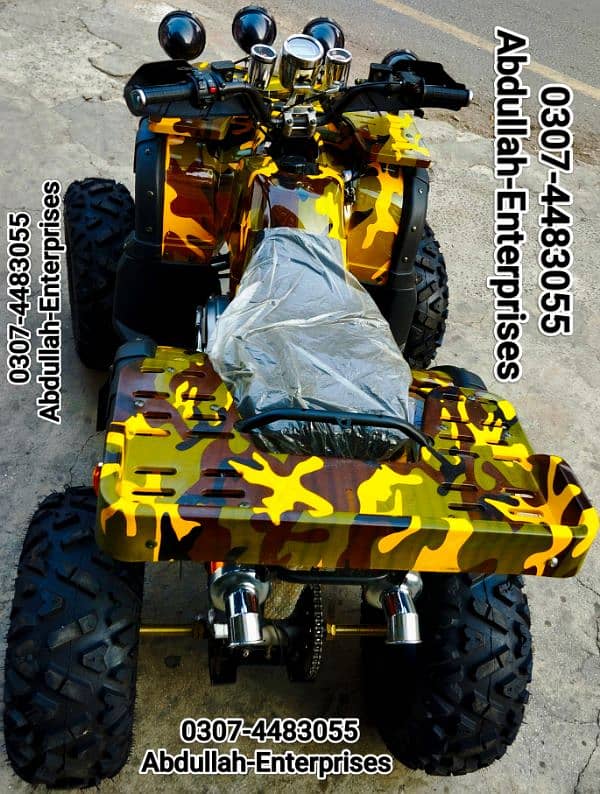 Auto 250cc Self and kick start ATV Quad Bike for sale deliver all Pak 8