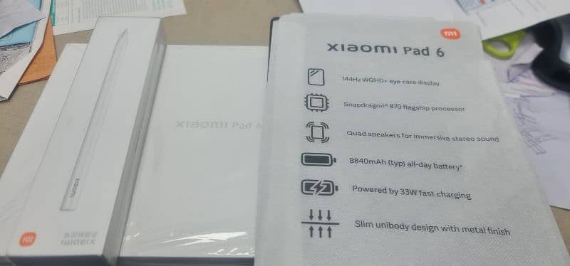 Xiaomi Pad 6 8/256 Brand New 1