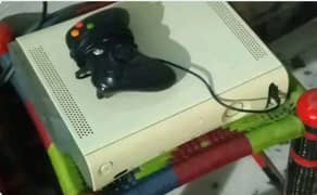 Xbox 360 with 36 games and free space 230 gb wireless controller