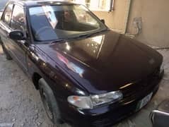 Mitsubishi Lancer 1993,vry good ptrl avg,1300cc. scrachless