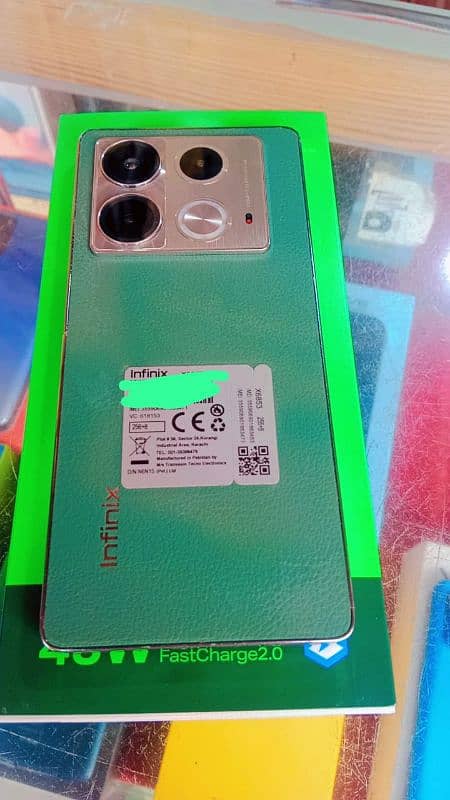 Infinix Note 40 8+8 256 full box 10/10 0