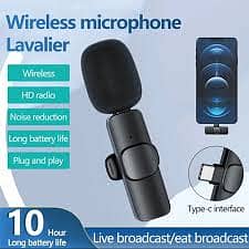 New K8 Type C Wireless Microphone K8 Collar Mic For Type C - Noise Can