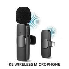 New K8 Type C Wireless Microphone K8 Collar Mic For Type C - Noise Can 4