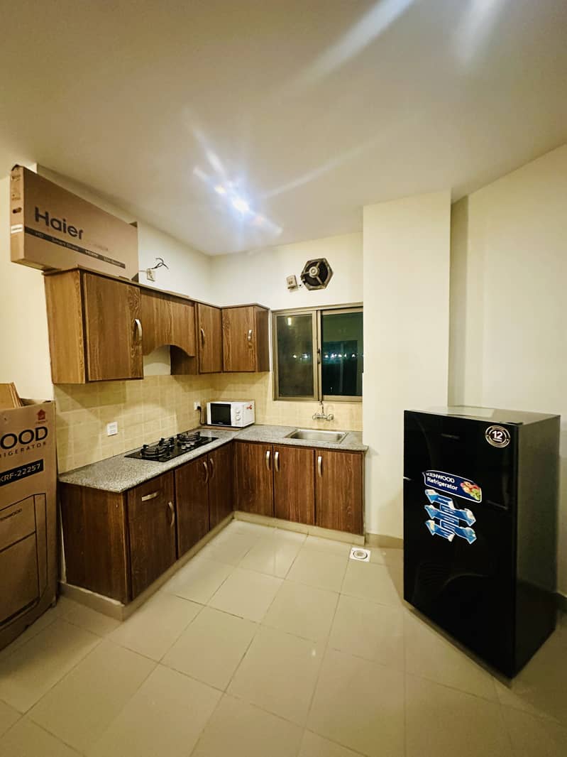 1 Bed Fully Furnished Available For Rent In Rania Heights Monthly 3