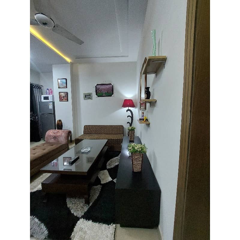 1 Bed Fully Furnished Apartment Available For In Rania Heights. 7