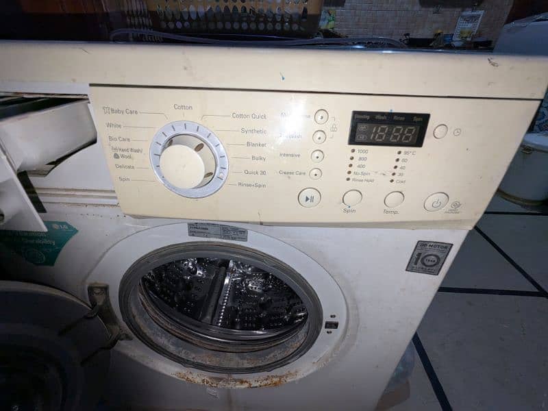 LG front load fully automatic inverter washing machine 1