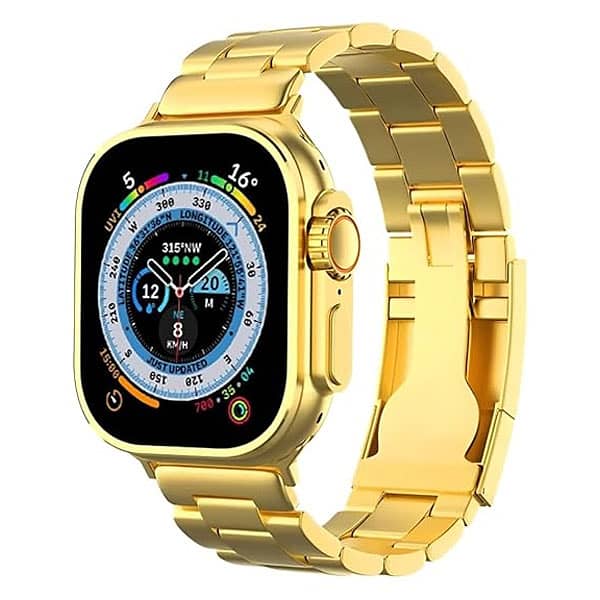 HK9 Ultra Gold Edition Smart Watch 0