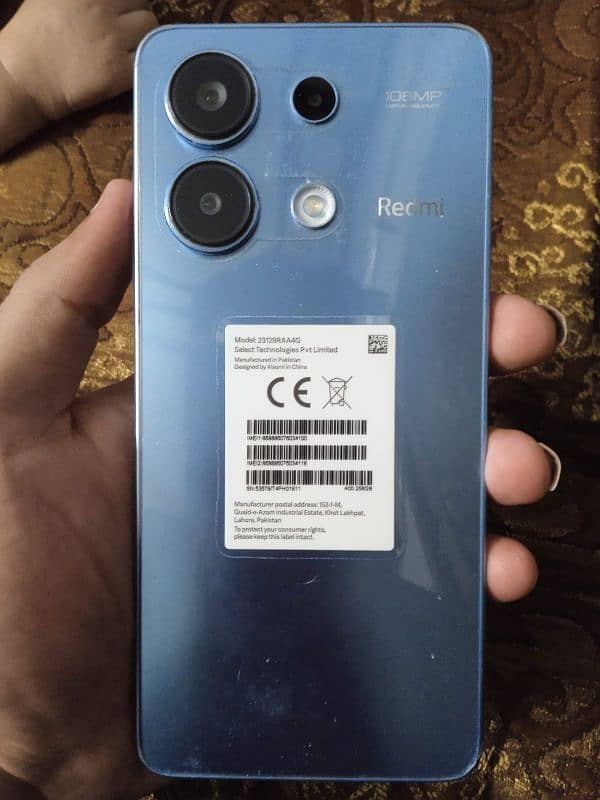 Redmi Note 13 256gb With Box and charger All Ok 1