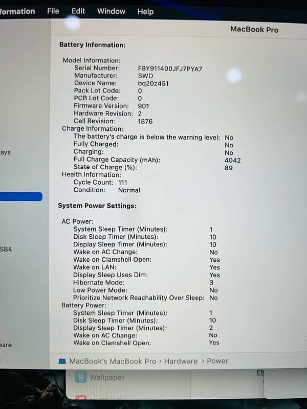 Macbook pro 2018 13inch 5