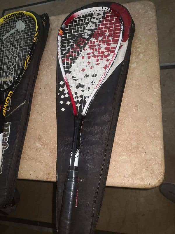 squash reckets pair like new 3