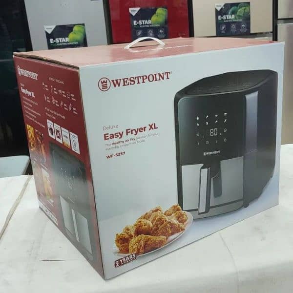 Original WESTPOINT Deluxe Easy Air Fryer - 6.0 Liter Capacity 0