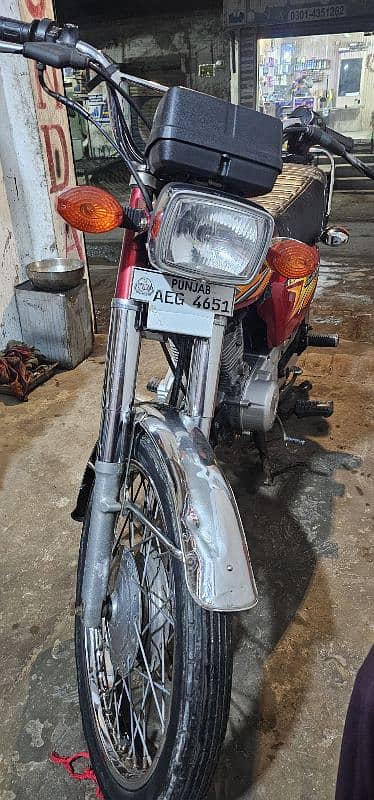 Honda 125 model 21 0