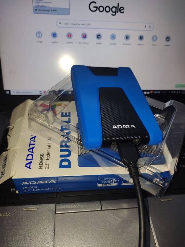 External hard drive ADATA HD 650 1TB 2