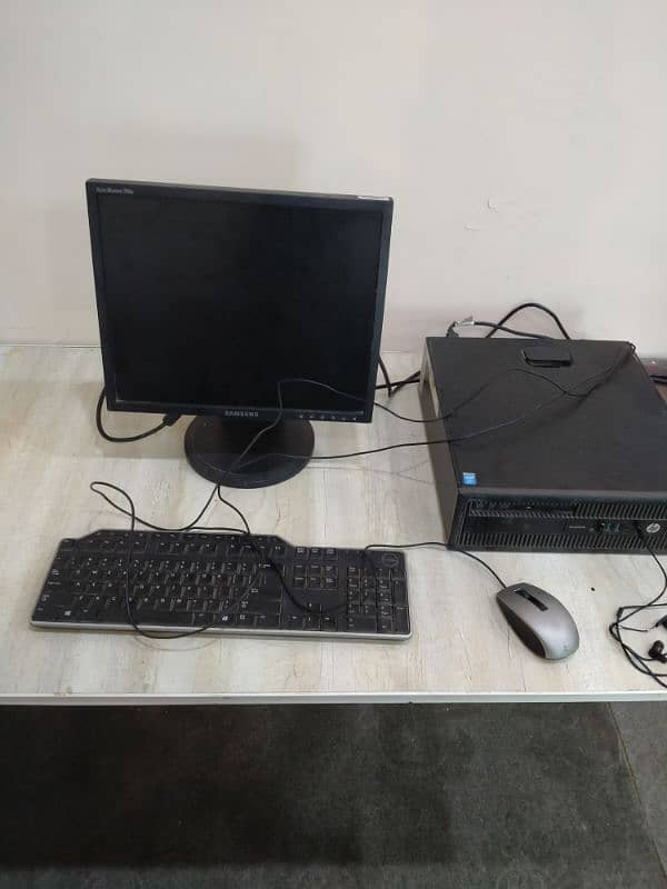 cor i5 computer with LCD,keyboard and mouse for sale 0