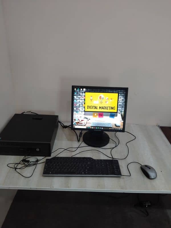 cor i5 computer with LCD,keyboard and mouse for sale 1