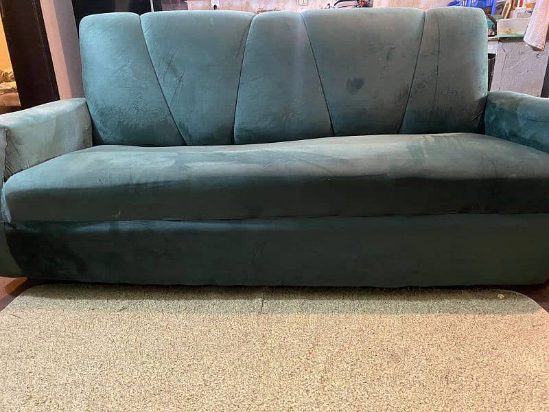 5 sater sofa set good conditions 1