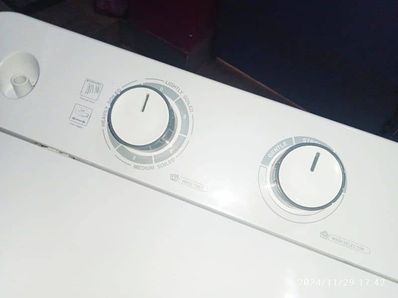 Dawlance washing machine twin tub model number DW-6550 3