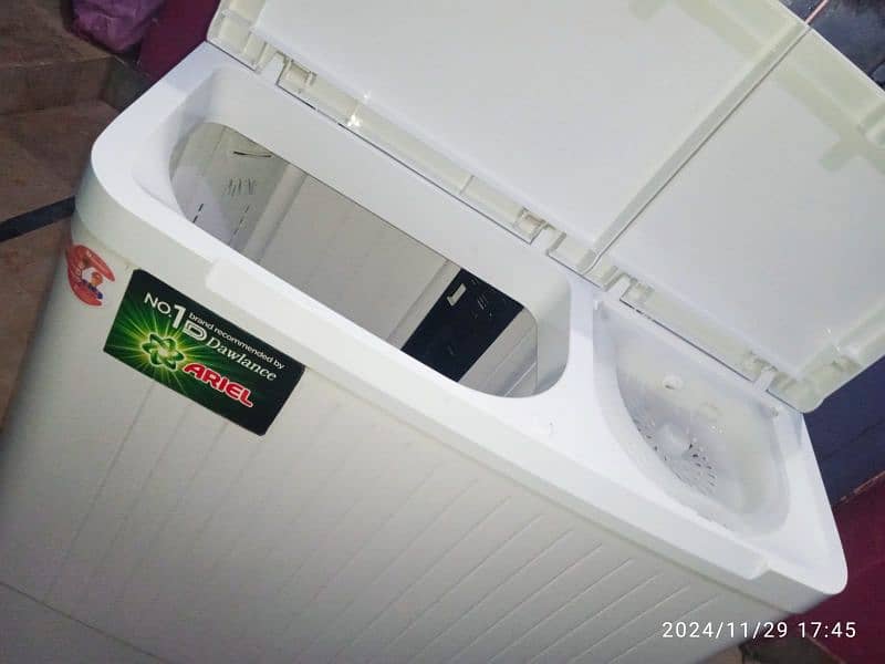 Dawlance washing machine twin tub model number DW-6550 11