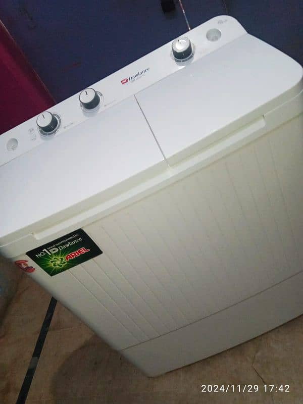 Dawlance washing machine twin tub model number DW-6550 17