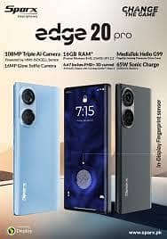 Sparx Edge 20 Pro - 108MP Triple Camera, 6.67” AMOLED Display, 8GB RA 0