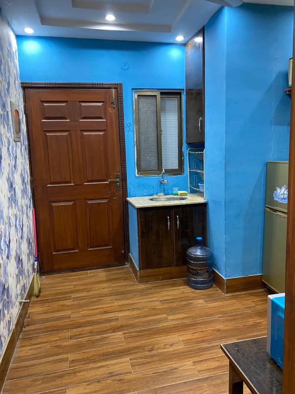 1 Bedroom Furnished Flat For Sale In Block H-3 Johar Town Phase 2 Lahore. 9