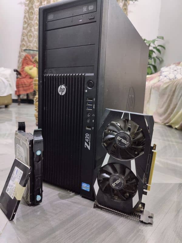 HP Z420 Workstation GAMING PC 0