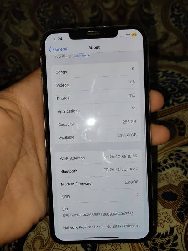 Iphone Xs Max 256gb non pta fu 3