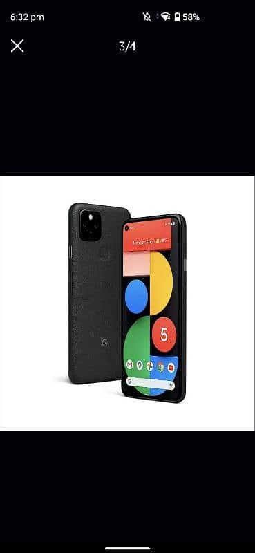 Pixel 4a 5G Official Pta with box and charger 0