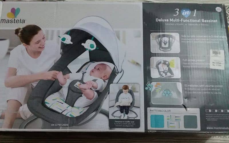 MASTELLA BABY SWING NEW 3