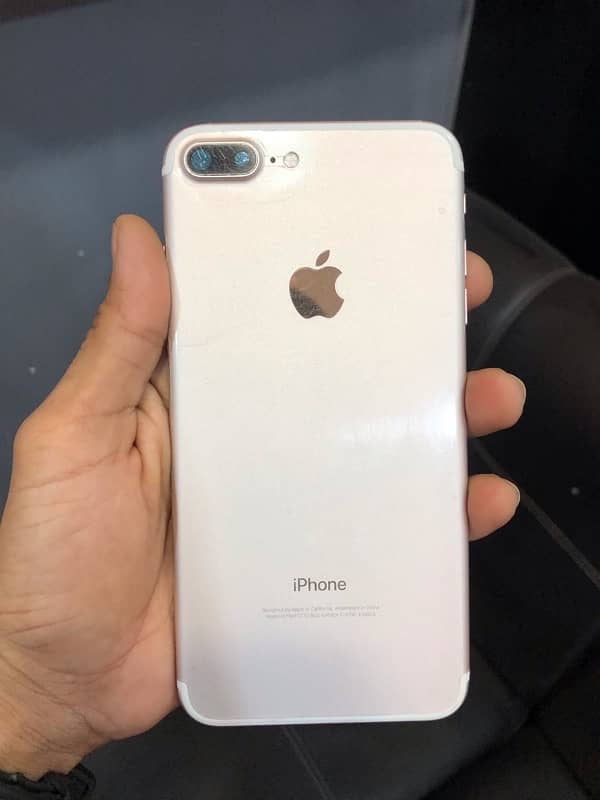 iphone 7plus gold rose 2