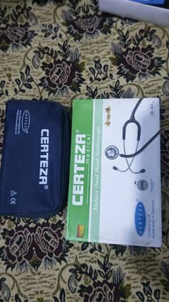 CERTEZA Dual Head Stethoscope,CERTEZA CR-1002 Aneroid Sphygmomanometer